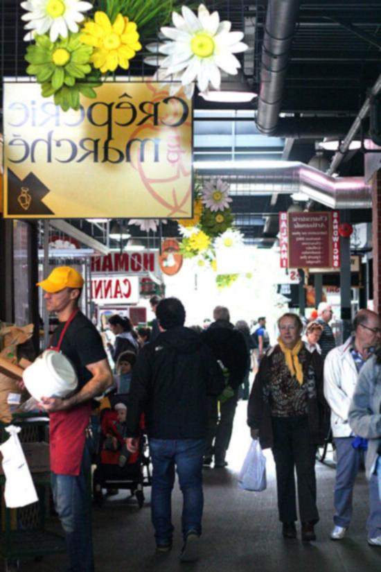 Χορτοκεφτέδες Σέσκουλου Μόντρεαλ 14 αγορά Jean Talon