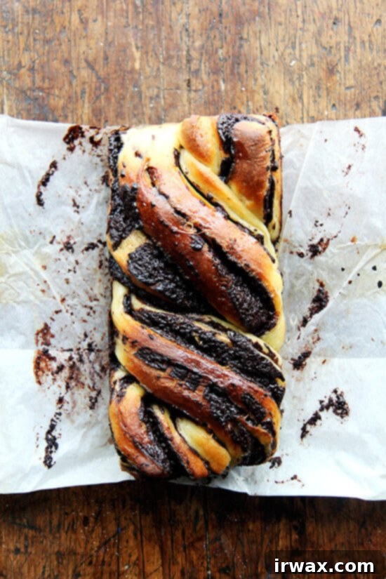 Πώς φτιάχνουμε Μπάμπκα 11 Κρυωμένη babka σε ένα ξύλο κοπής.