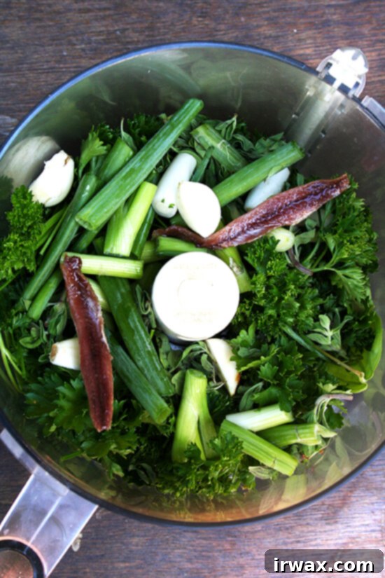Cuisinart Υλικά Salsa Verde