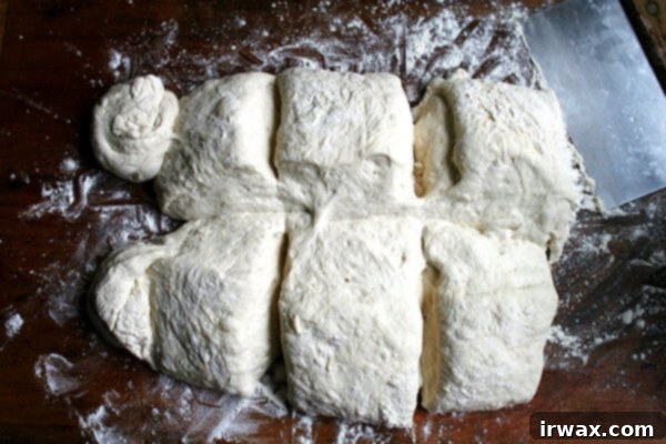 Πίτσα Σύκο Καραμελωμένο Κρεμμύδι Μπλε Τυρί με Ζύμη Lahey Τύπου 00 9 Ζύμη, χωρισμένη σε μερίδες