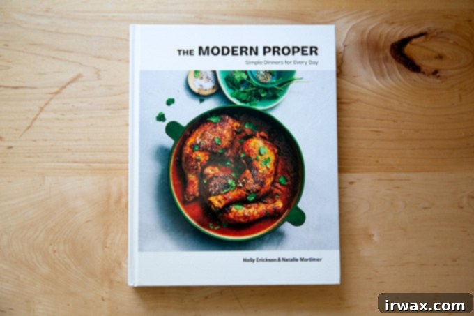 Οδηγός Δώρων για την Ημέρα της Μητέρας 2022 10 The Modern Proper cookbook on a countertop.