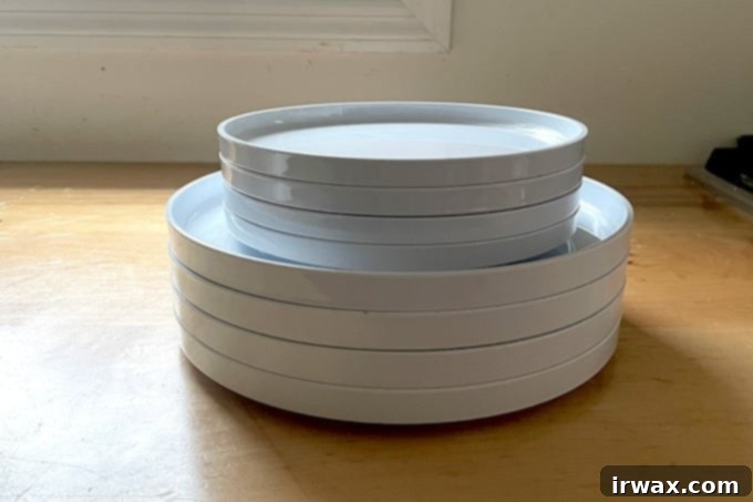 Οδηγός Δώρων 2023 18 Λευκά πιάτα Hellerware.