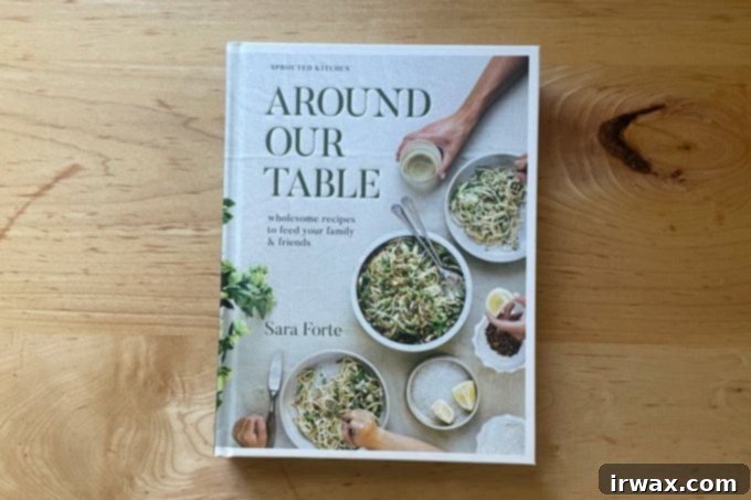 Ιδέες Δώρων για τη Γιορτή της Μητέρας 6 Around Our Table, ένα μαγειρικό βιβλίο.