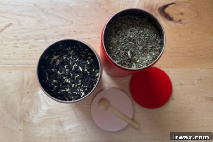 Δώρα που θα ενθουσιάσουν τη μαμά 29 Tea in canisters.