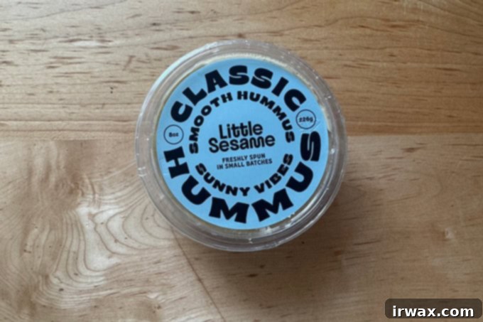 Δώρα που θα ενθουσιάσουν τη μαμά 9 Little Sesame hummus.