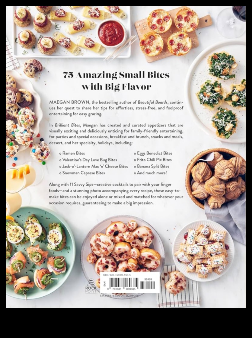 Μπουκιές Brilliance Delicious Treats για τα μικρά σας 5 Brilliance σε μέγεθος μπουκιάς: Δημιουργήστε γαστρονομικές απολαύσεις για τον πολύτιμό σας