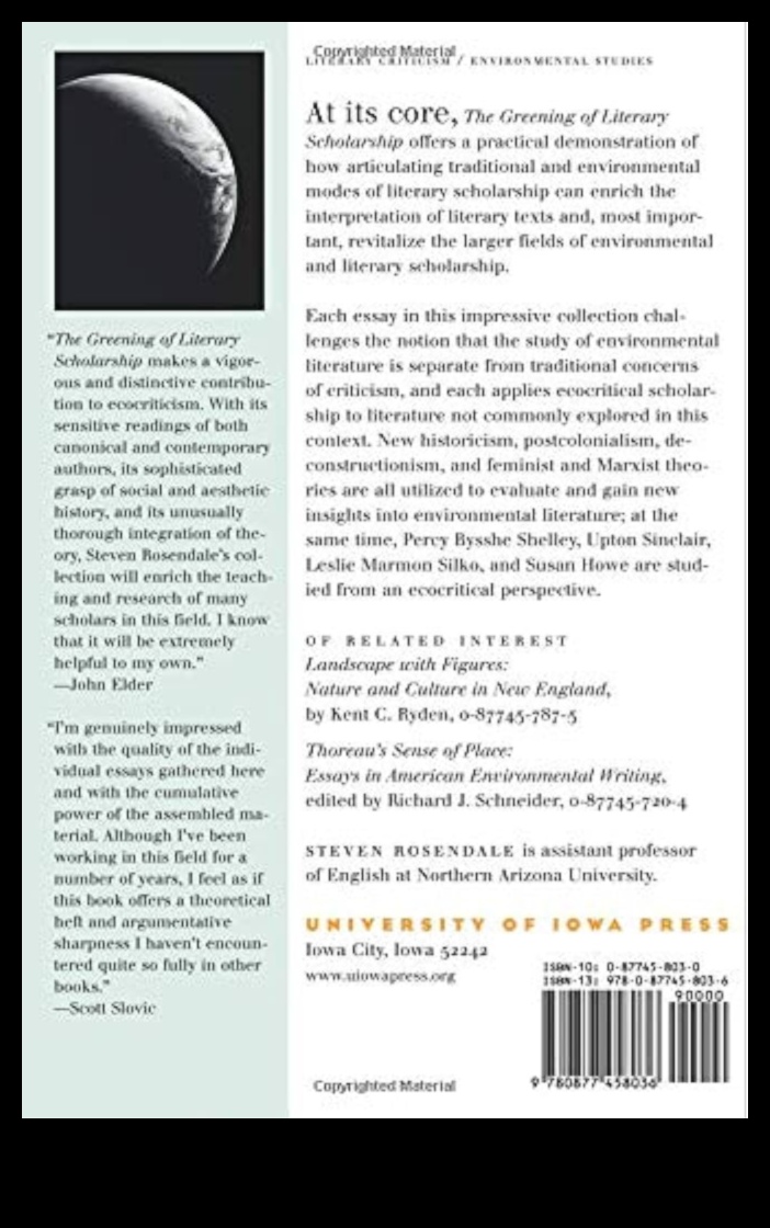 Το Πράσινο της Λογοτεχνίας 4 Literary Odyssey II: Nature's Influence Across Varied Written Works Συνέχεια