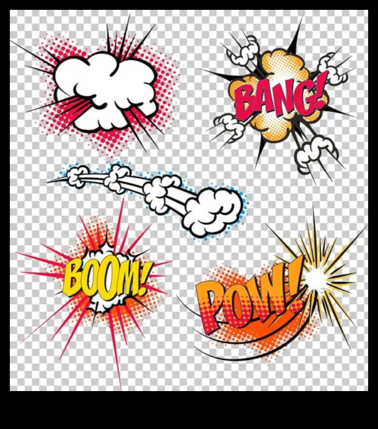 Whiz Bang Boom: Explosive Energy in Pop Art σύνθεση