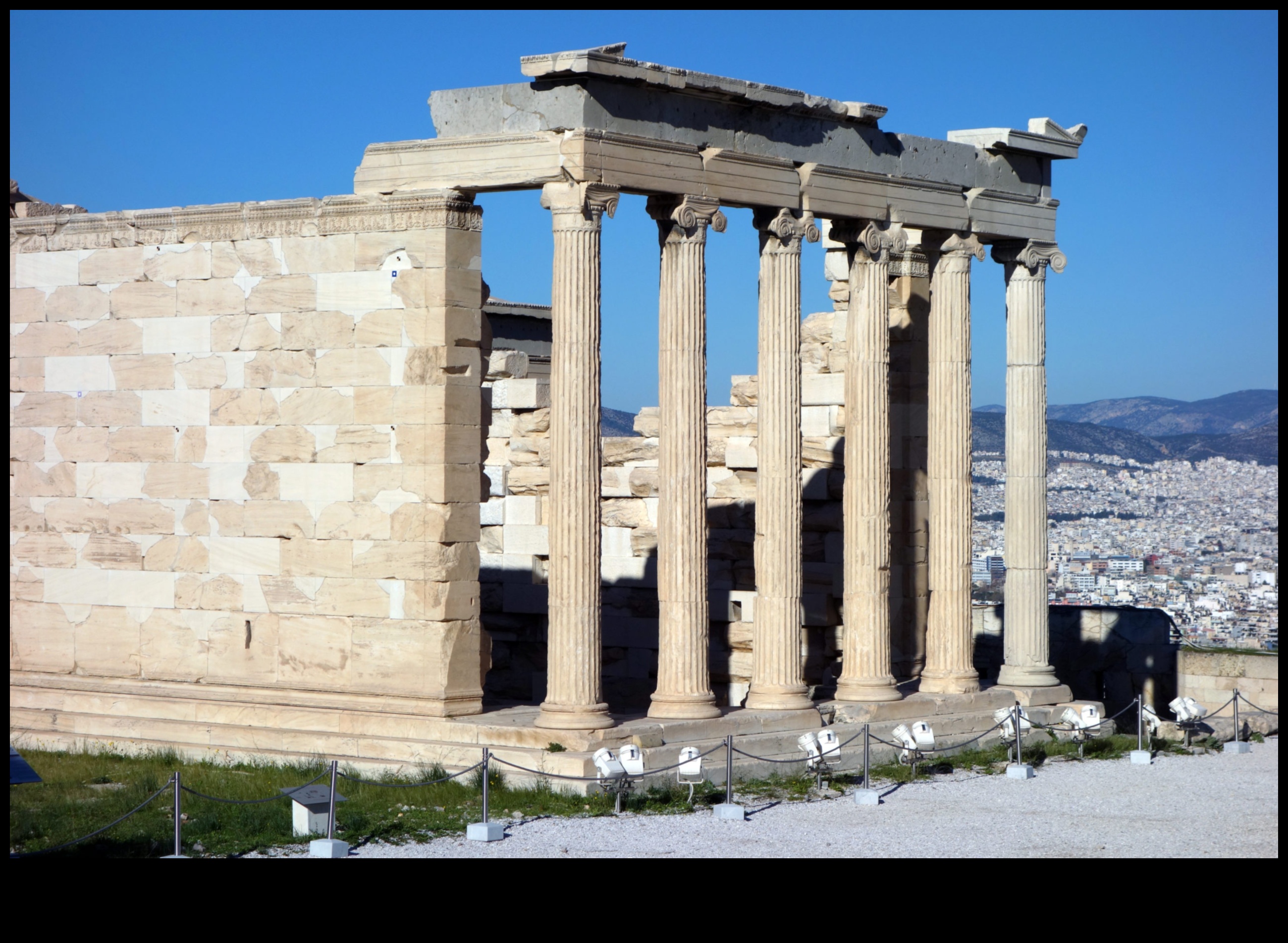 Ionic Impressions: Elegant Columns in Greek Architecture