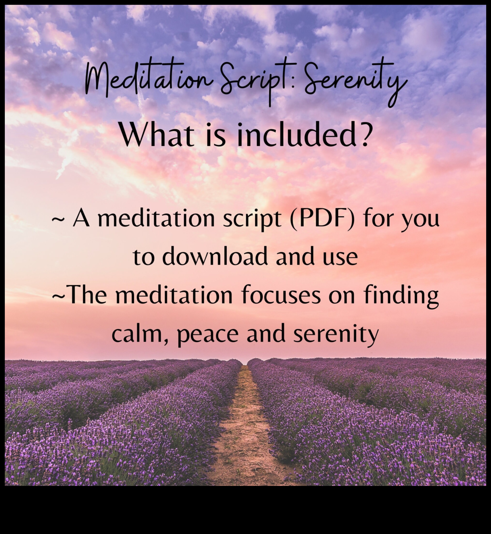 Serenity Scripts: Guided Meditation for a Peaceful Mind