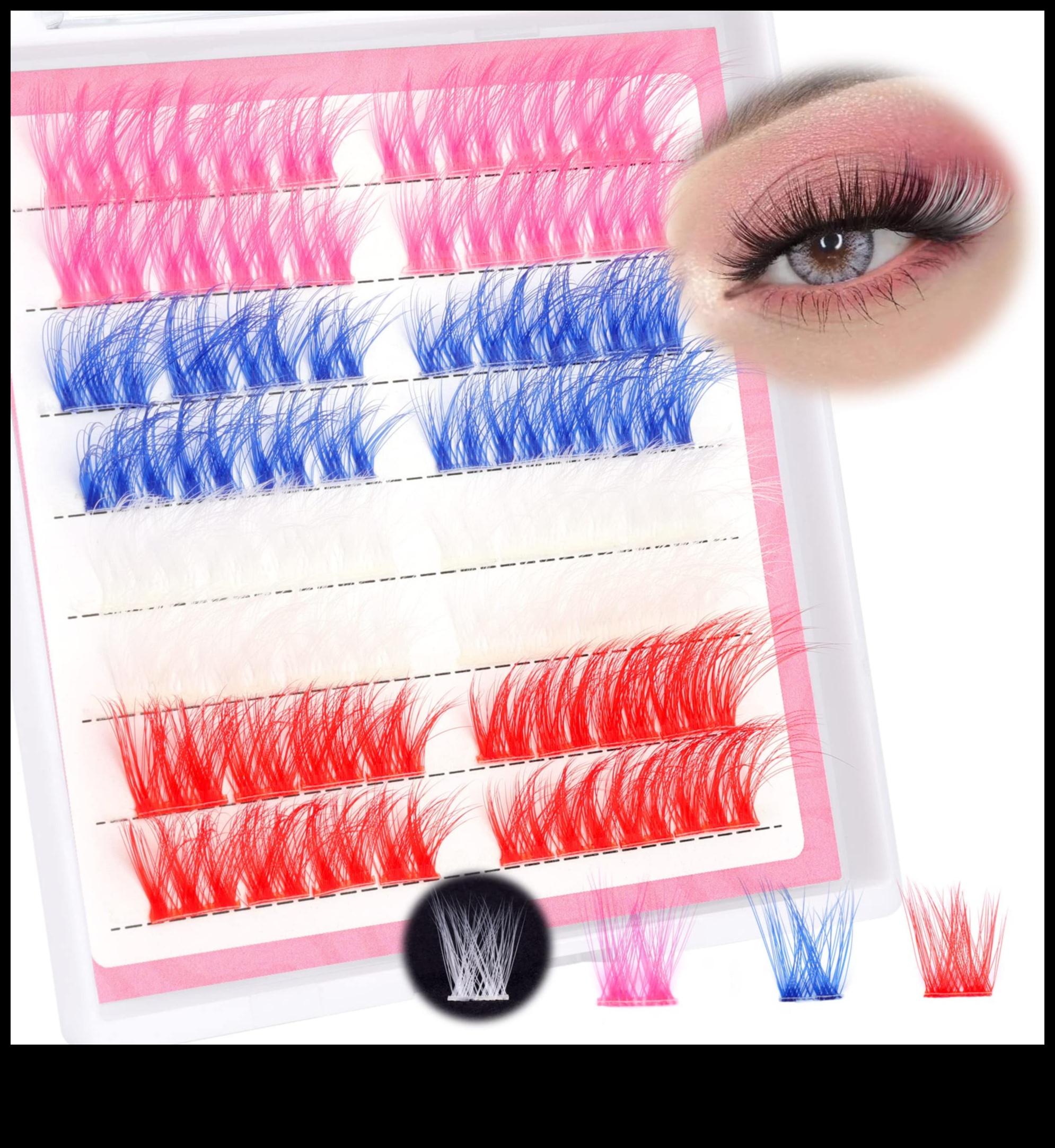 Πολύχρωμες βλεφαρίδες: Πειραματιστείτε με τις παιχνιδιάρικες αποχρώσεις της μάσκαρα