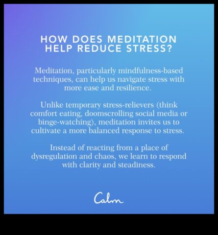 Calm Center Ένας οδηγός διαλογισμού για ανακούφιση από το στρες